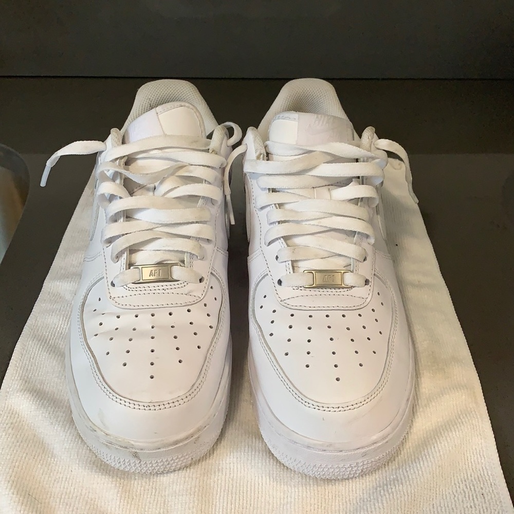 Men’s White Air Force Ones